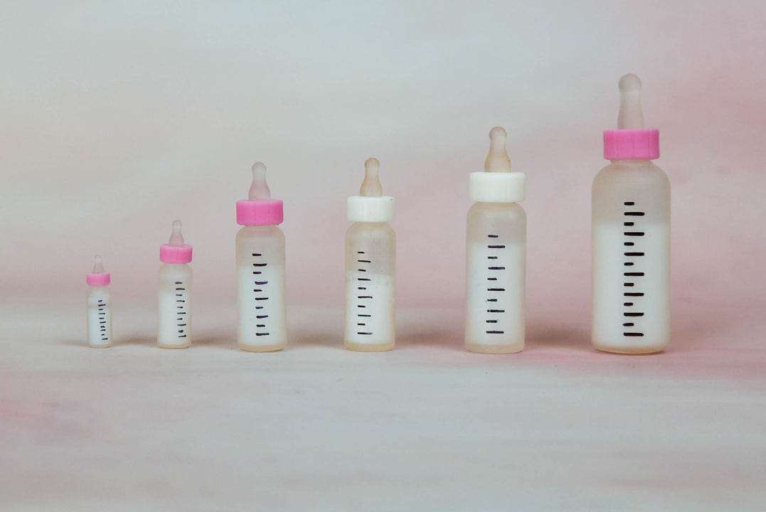 Miniature Baby Bottles